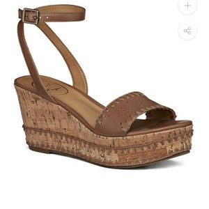 NWOT Jack Rogers wedge sandals 8M